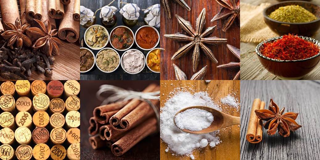 Spices and ingredients